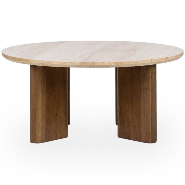 Sk¨®rzany fotel Lenz, koniak Kennison